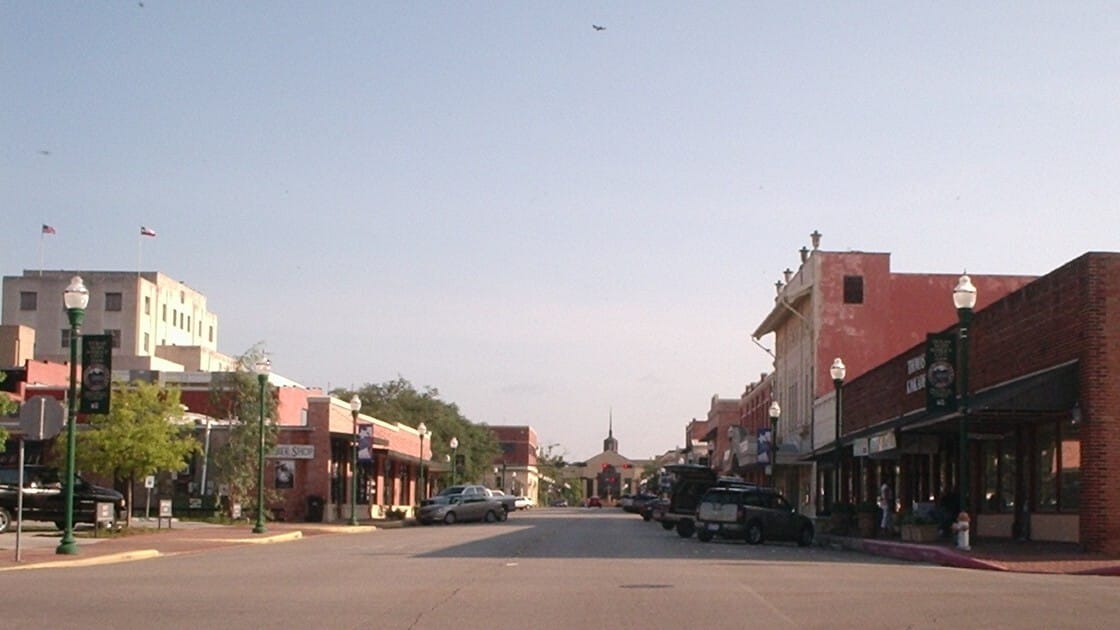The city of Conroe Texas