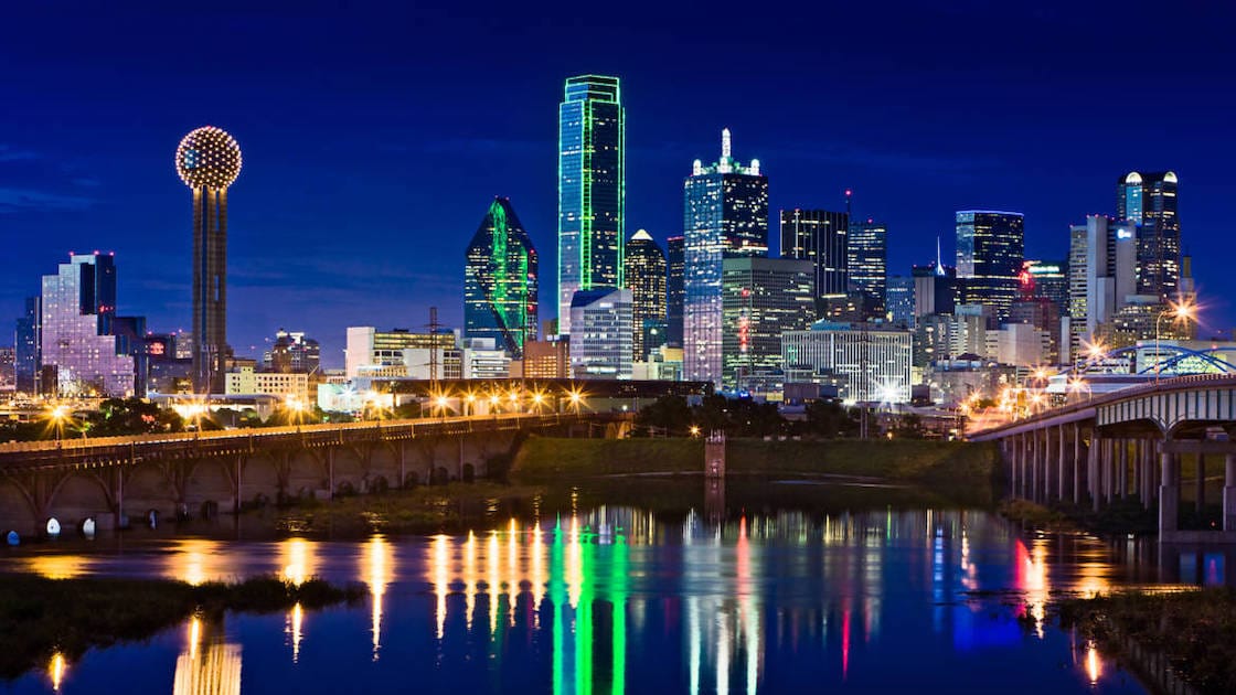 The city of Dallas Texas